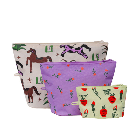 Baggu Go Pouch Set