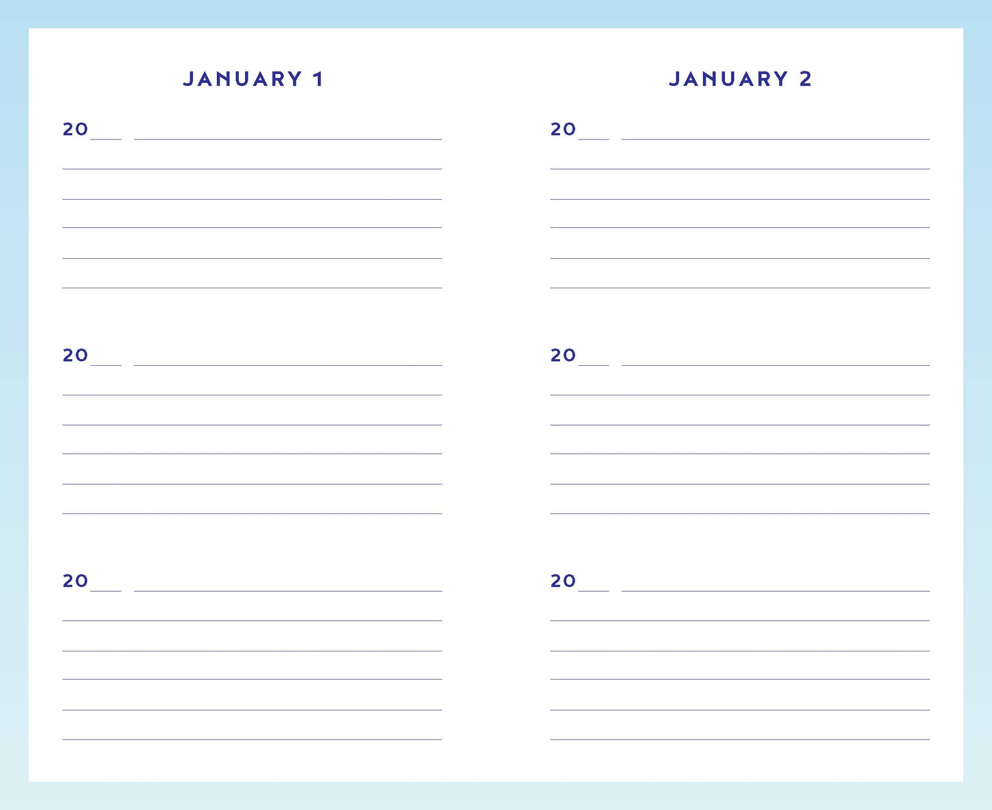 Gratitude One Line a Day