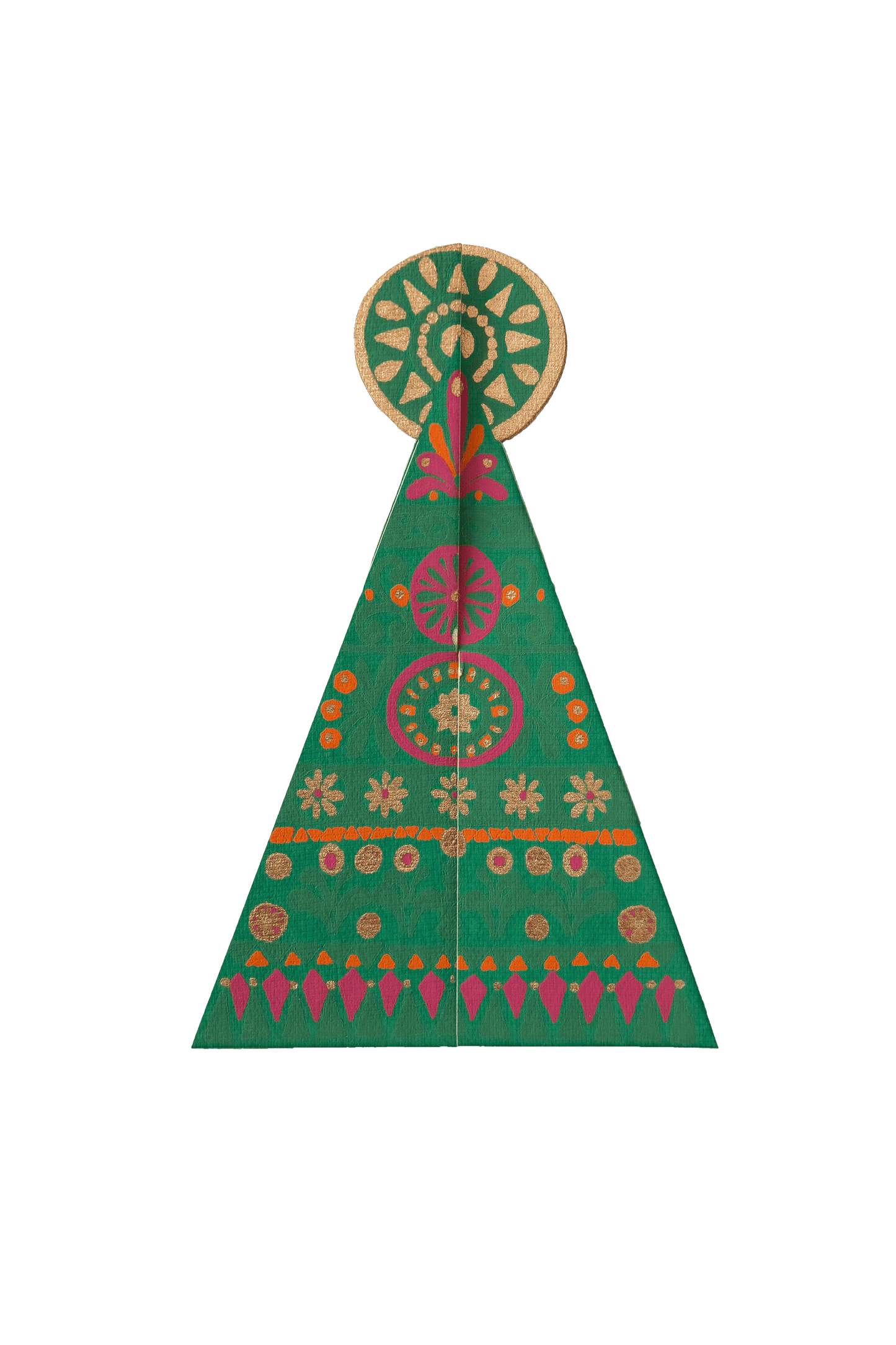 Patterned Tree Greeting Card - East End Press