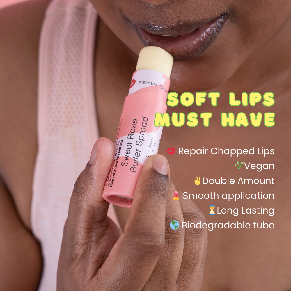 Butter Spread Lip Balm - Plastic Free, Vegan, Natural - Made in Colorado