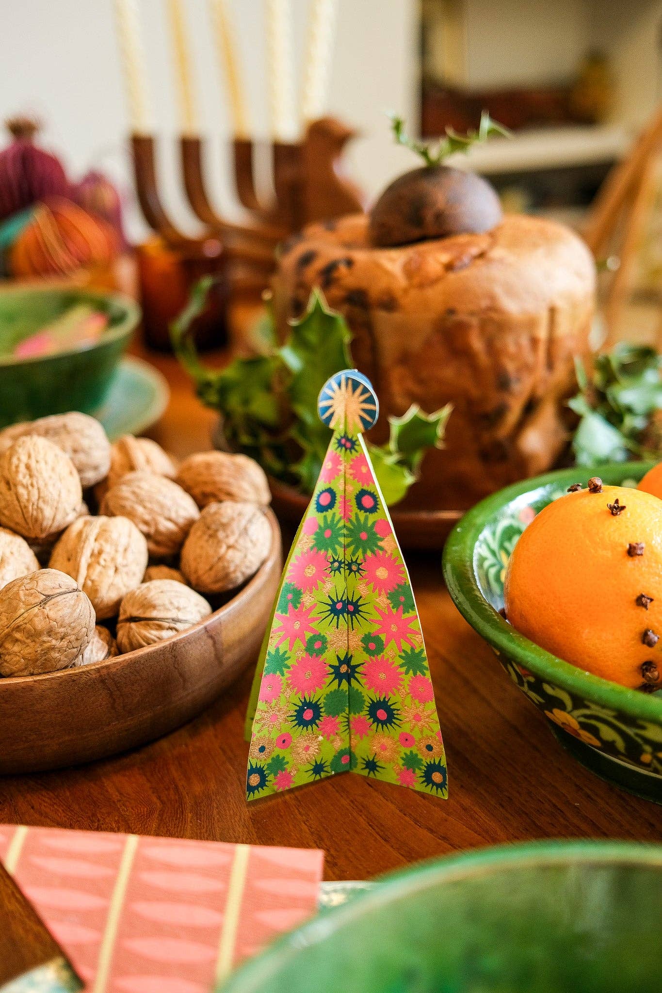 Star Tree Greeting Card - East End Press