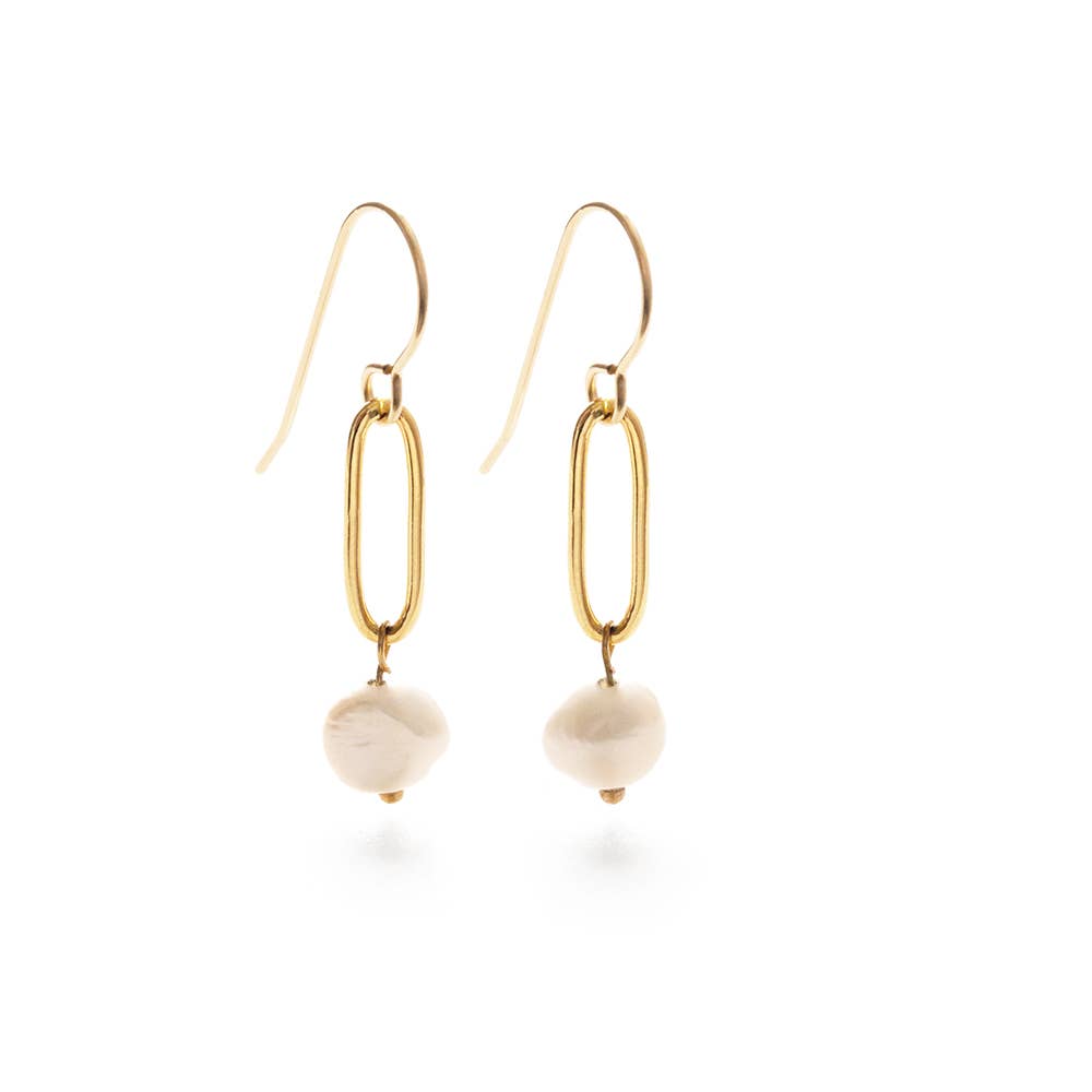 Sweet Baby Jane Pearl Drop Earrings