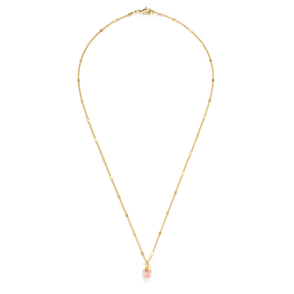 Raw Cut Gemstone Necklaces - Amano Studio