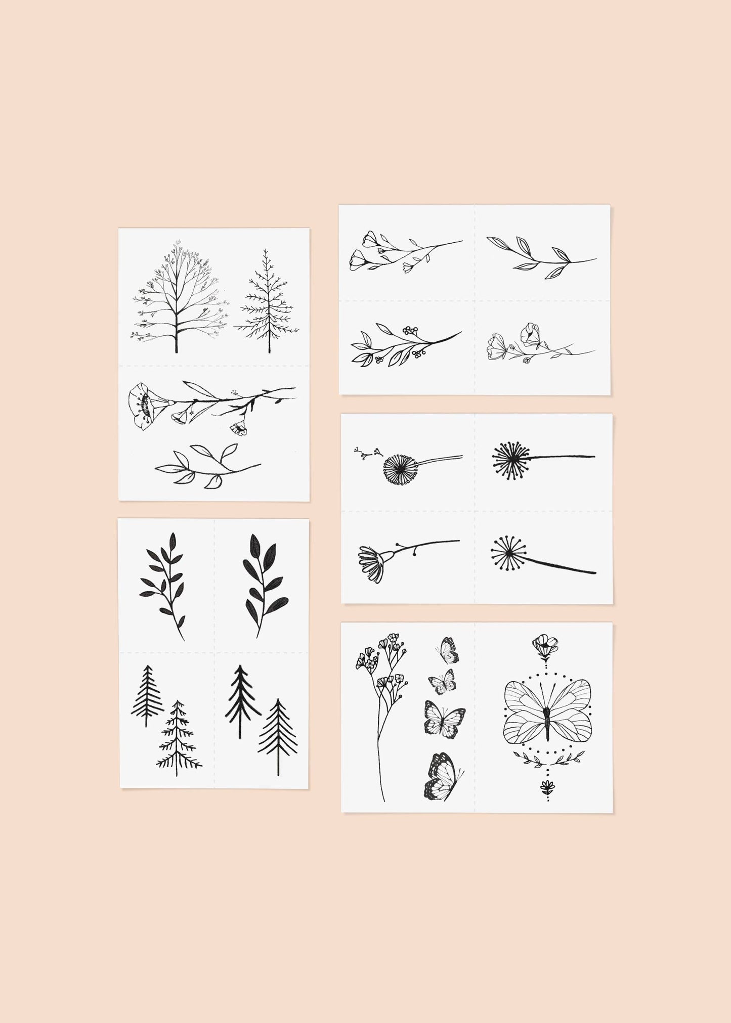 INKED by Dani - Wild Thing Temporary Tattoo Pack