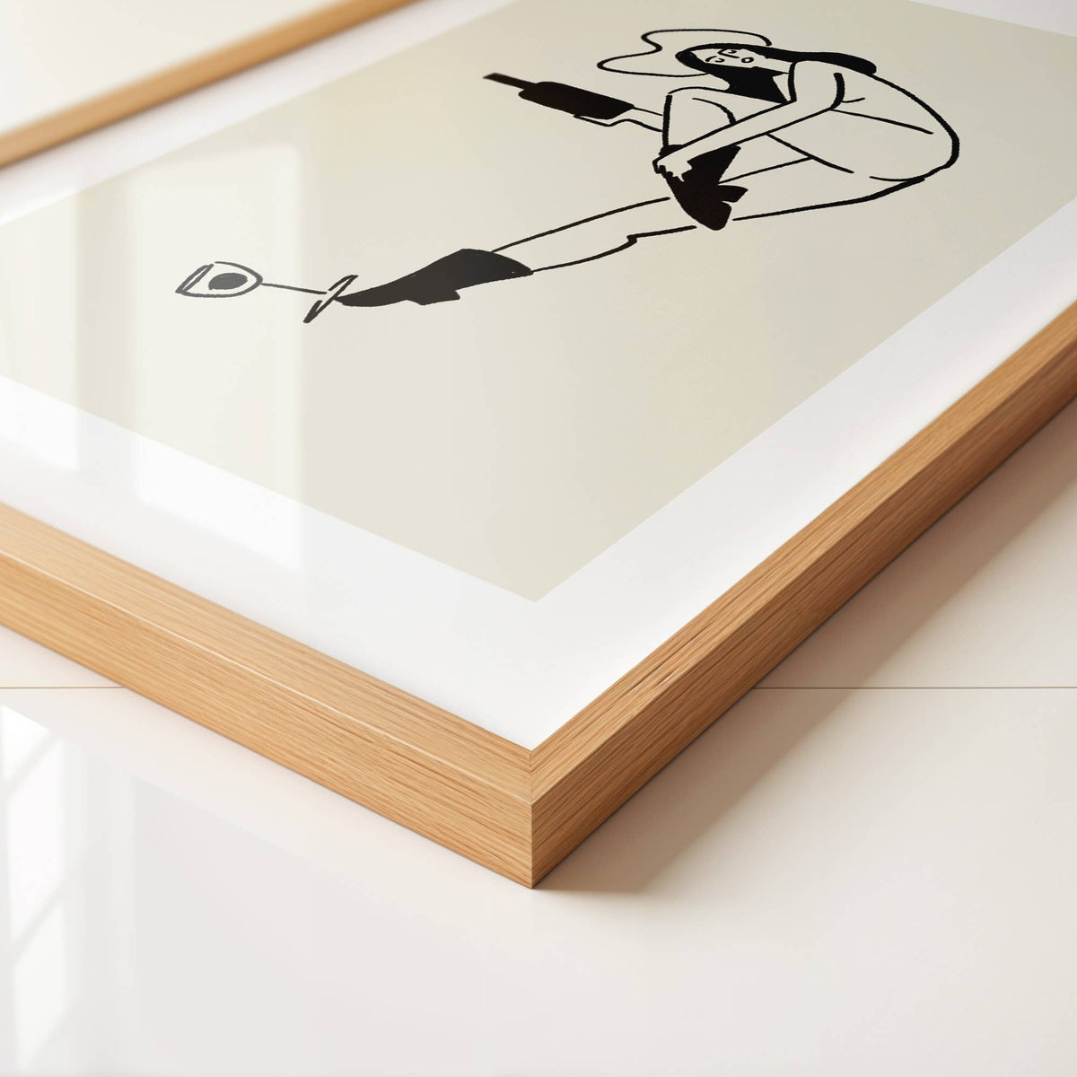 “Yoga & Wine” Art Print - Tumbleweed Design Studios