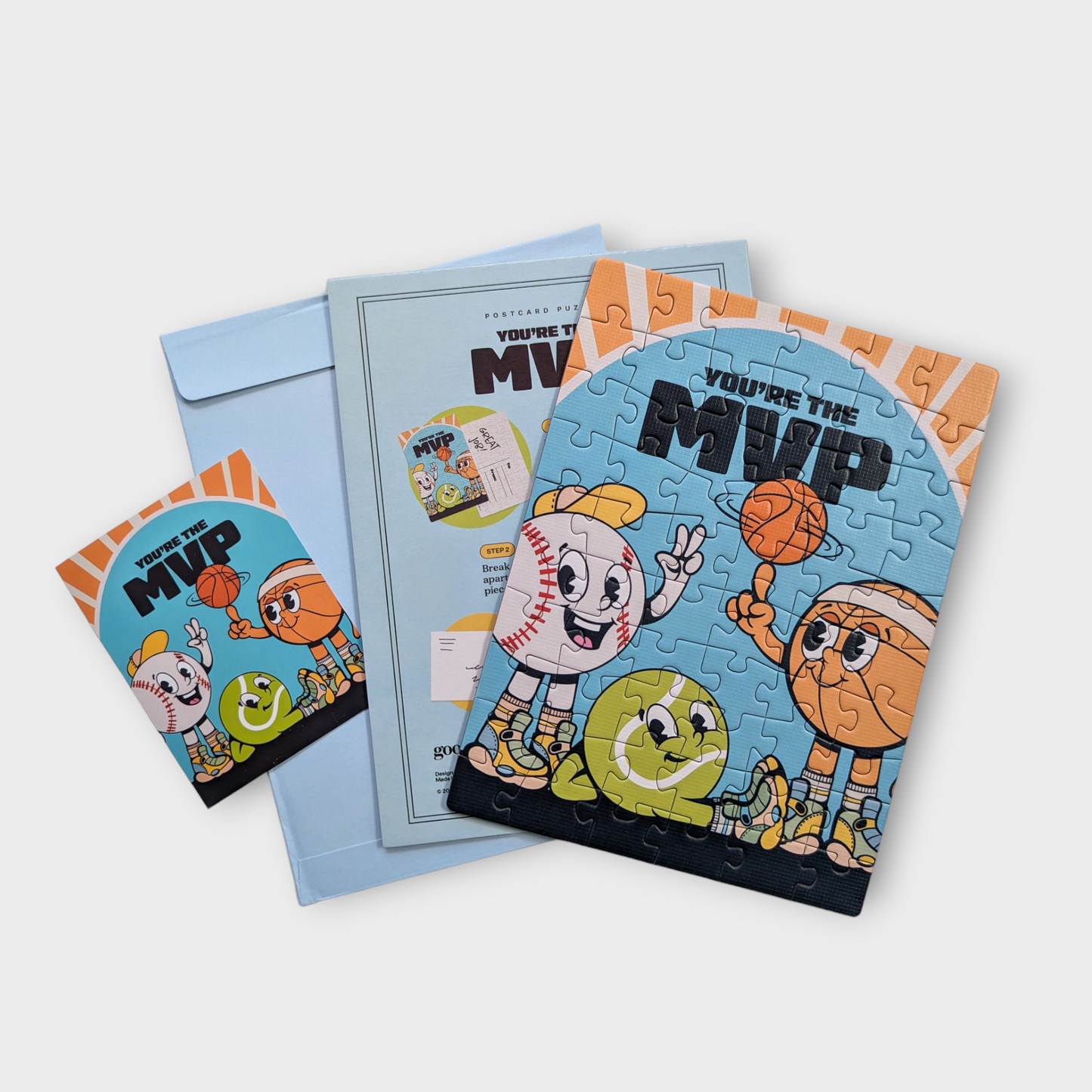Postcard Puzzle - You're the MVP - Goodfit Puzzles