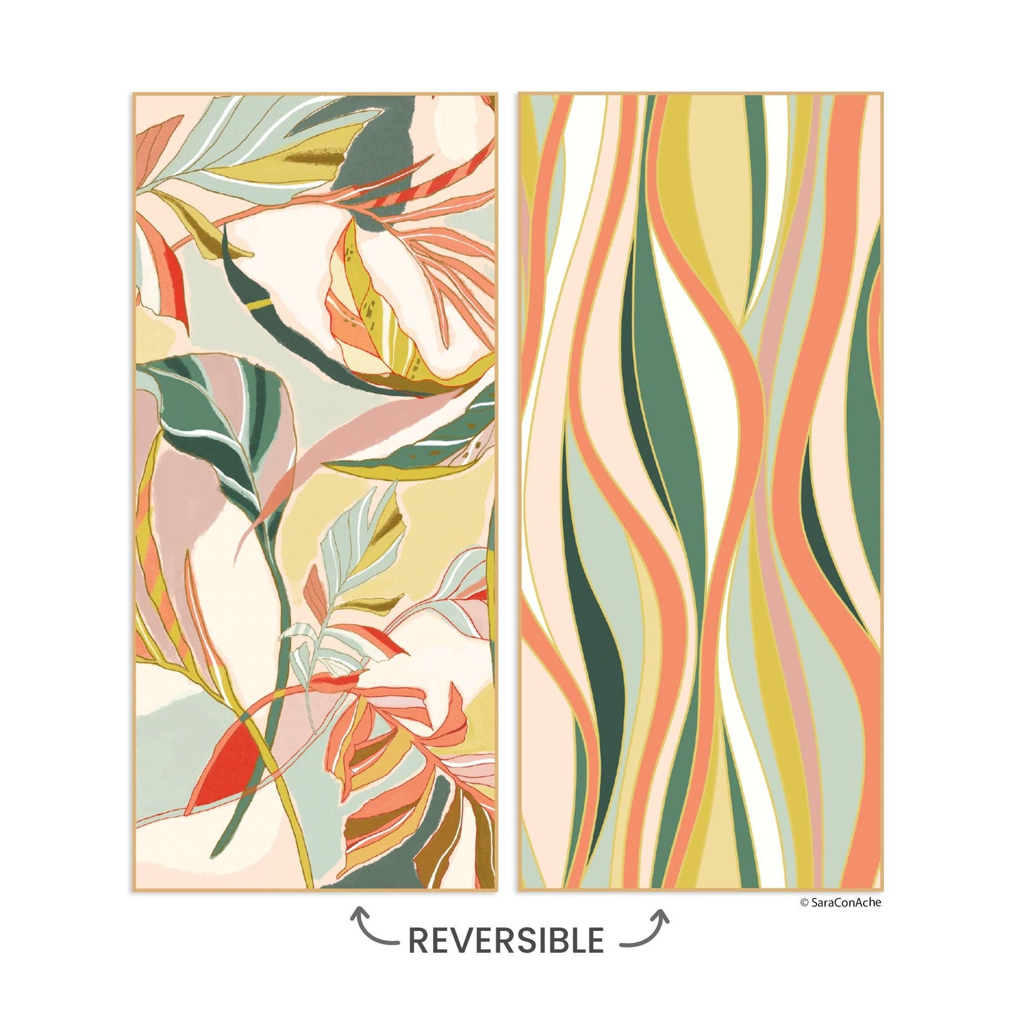 Exotic Leaves | Go Big Microfiber Beach Towel