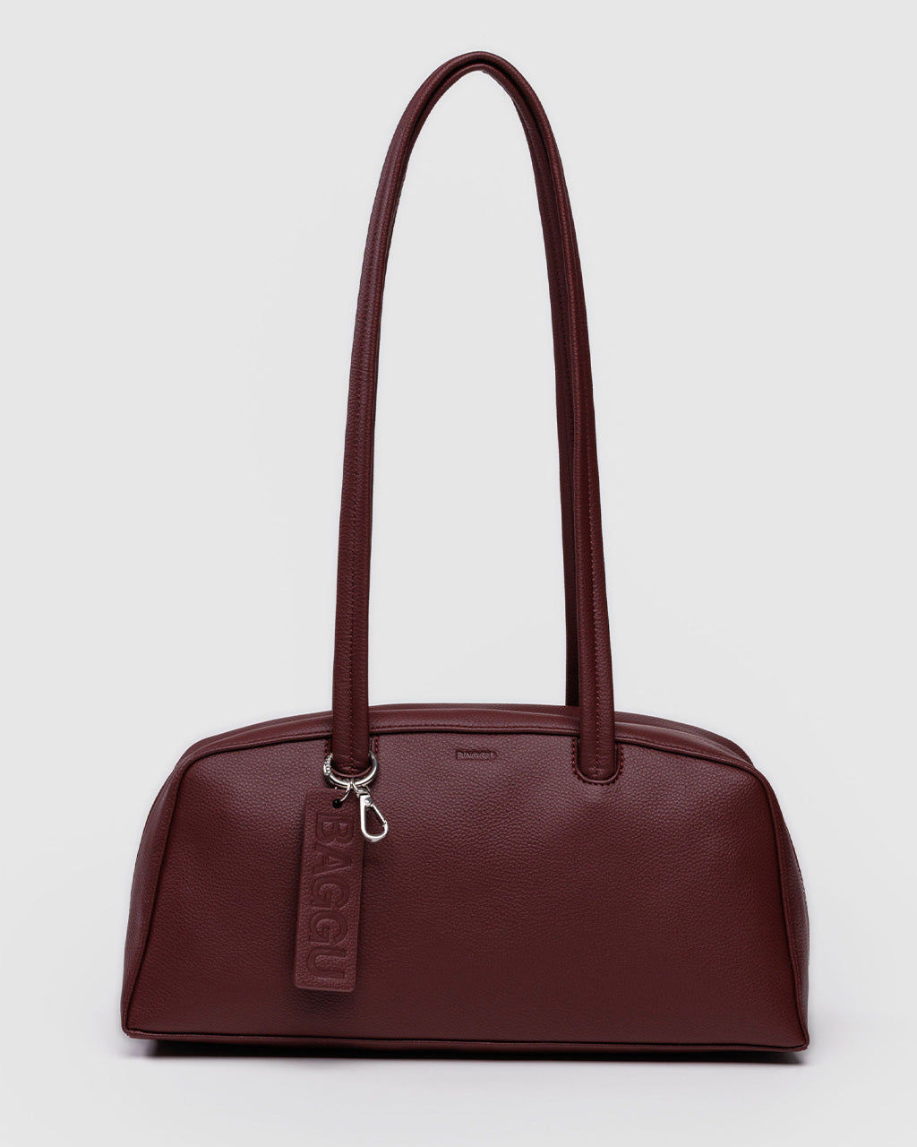 Recycled Leather Bowler Bag - Baggu