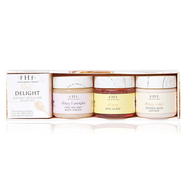 Pedi Delight Instant Pedicure Sampler - FarmHouse Fresh