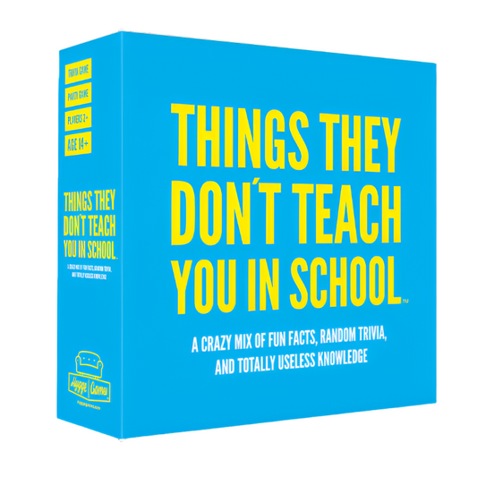 Things They Don't Teach You In School Trivia Game