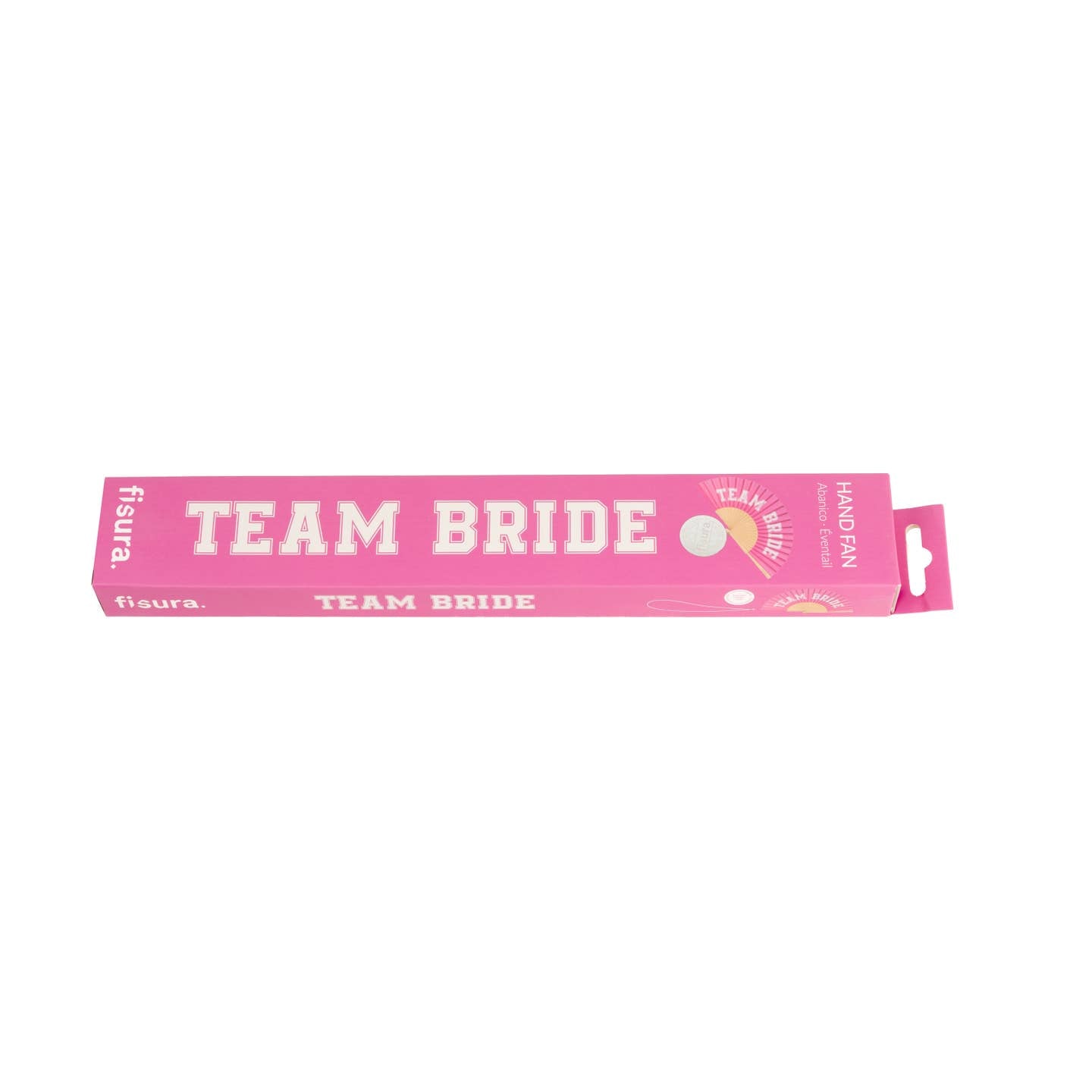 “Team Bride” Hand Fan