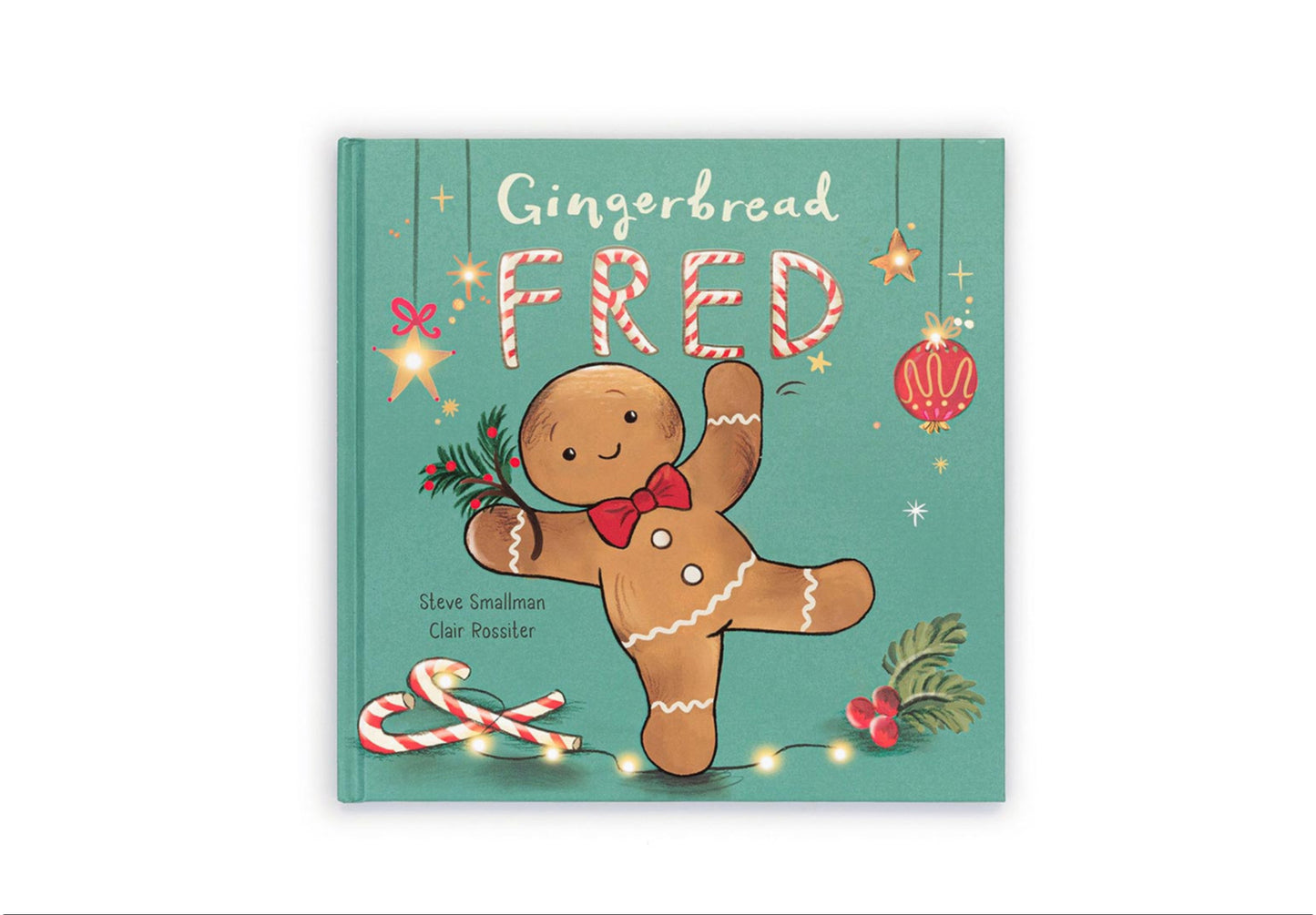 Gingerbread Fred Book- JELLYCAT