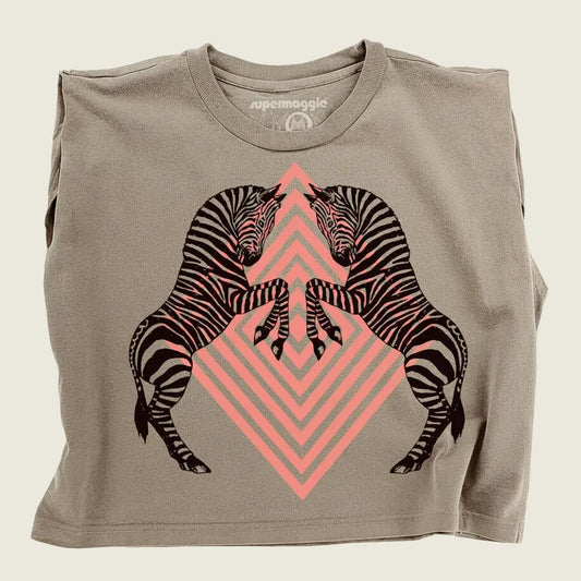 Zebras Maisie Heavyweight Muscle Tee