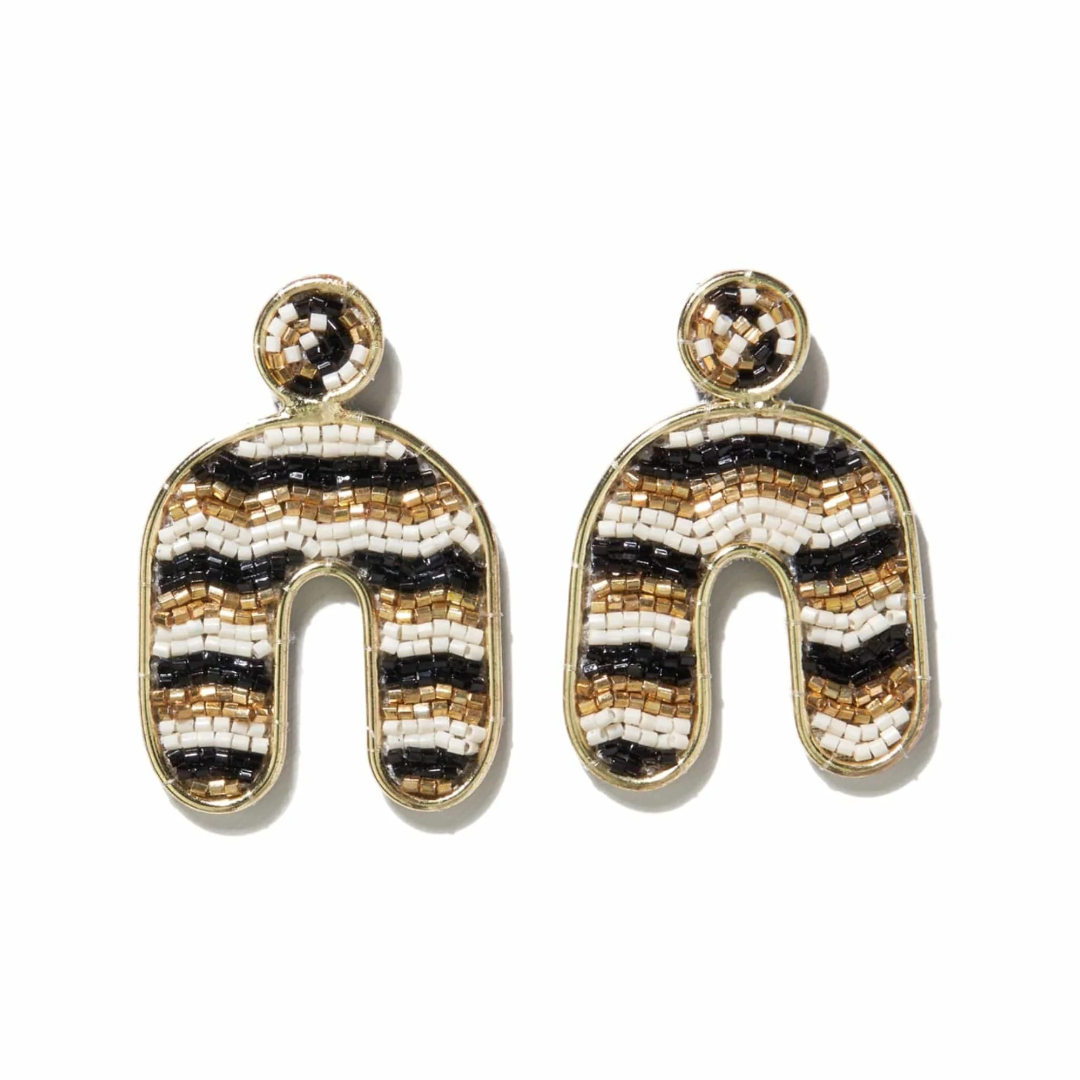 Matilda Horizontal Striped Earrings