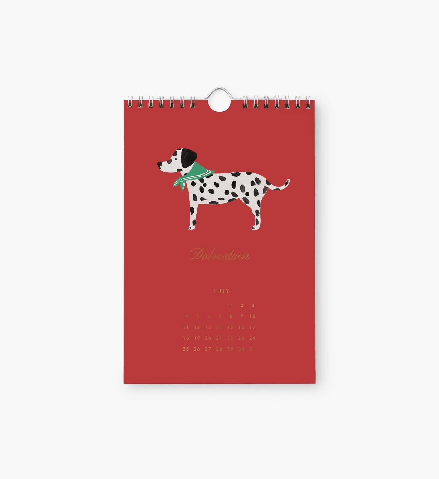 2027 Dog of the Month Kitchen Calendar (6x9)