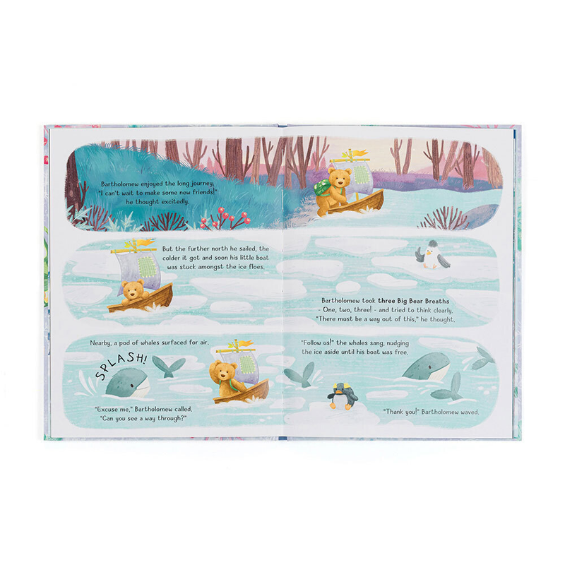 Bartholomew Bear and the Snow Giants Book - JELLYCAT