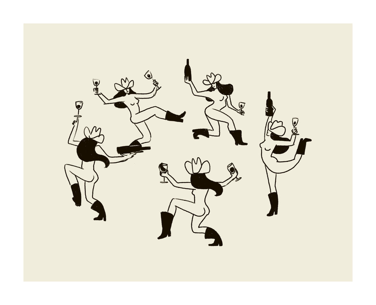 “The Dance” Art Print - Tumbleweed Design Studios