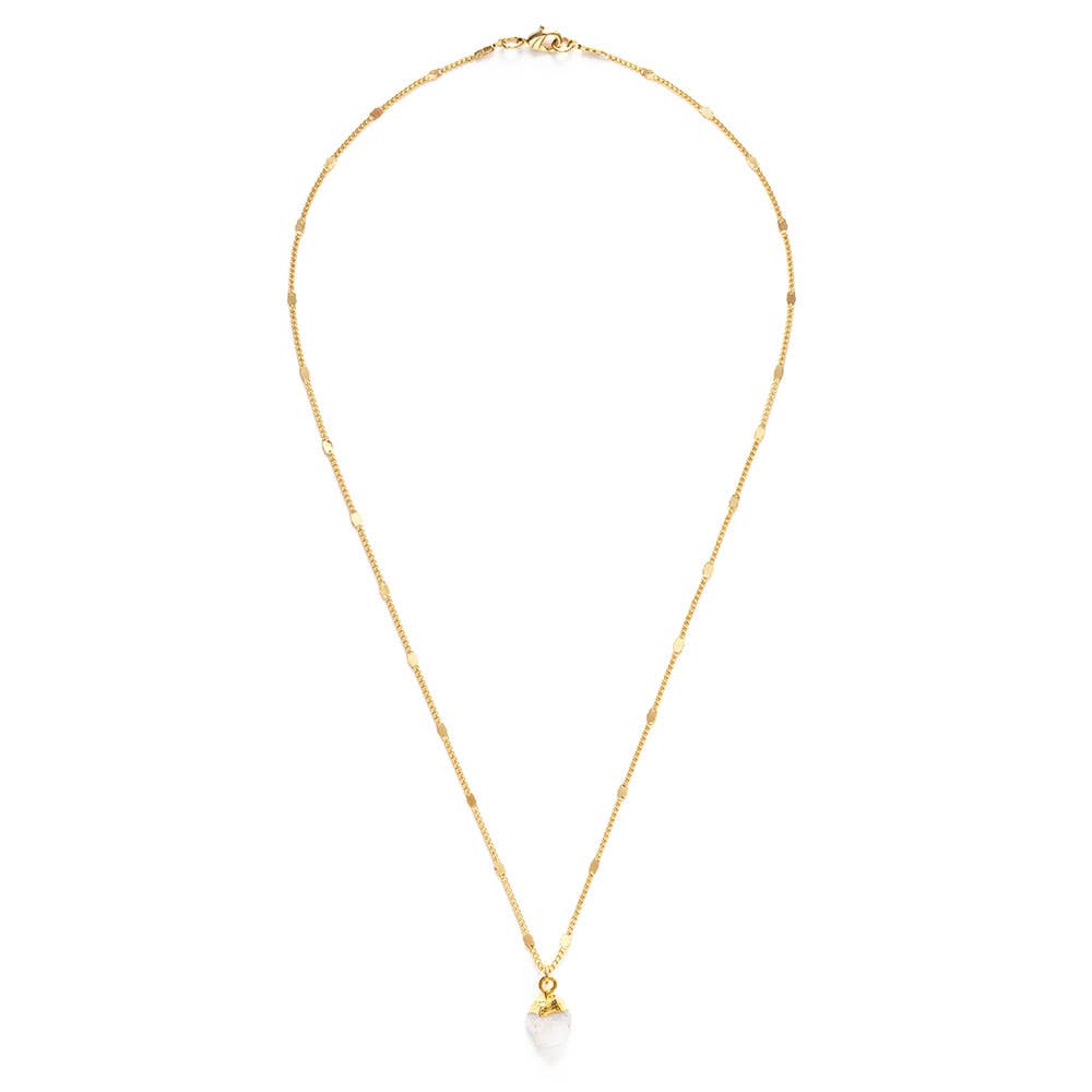 Raw Cut Gemstone Necklaces - Amano Studio