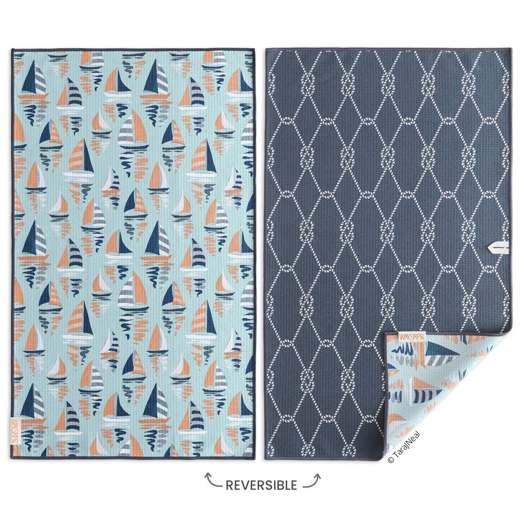 Gone Sailing | Microfiber Kitchen Dish Towel