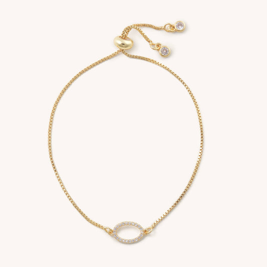 Mia Golden Slider Bracelet