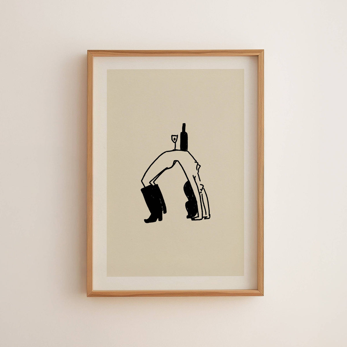 “Big Stretch” Art Print - Tumbleweed Design Studios