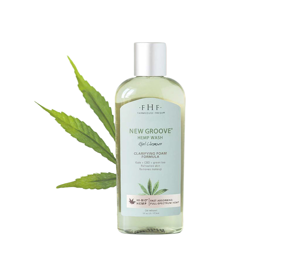 New Groove® Hi-Bio® Hemp Wash Gel Cleanser - FarmHouse Fresh