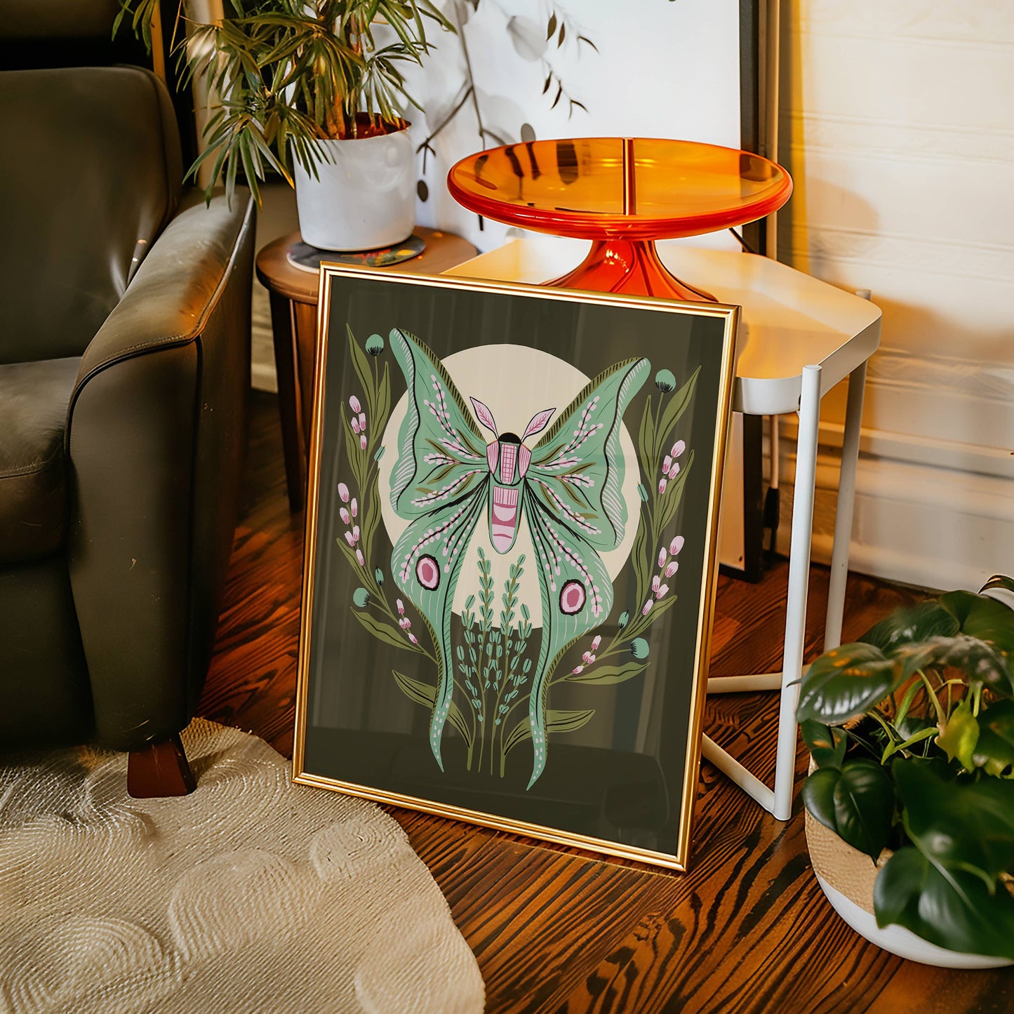 Luna Moth 8x10 Giclée Art Print - Tara Reed