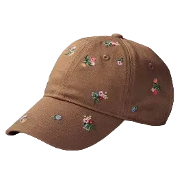 Ditsy Dahlia Embroidered Baseball Cap - Rifle Paper Co.