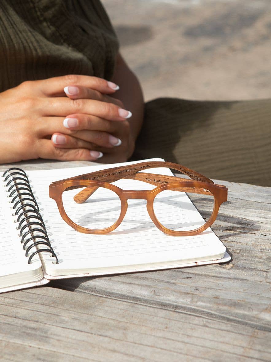 Sunset Blue Light Readers - Blue Planet Eco-Eyewear