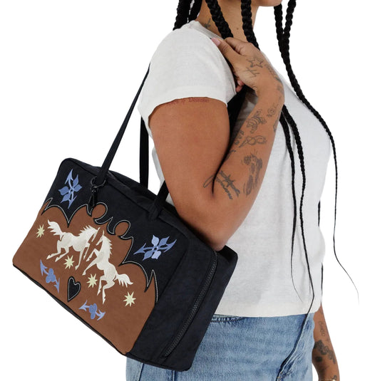 Medium Nylon Bowler Bag - Baggu