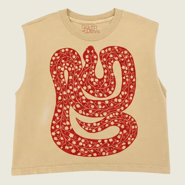 Snake Joan Heavyweight Muscle Tee
