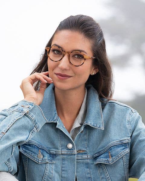 Logan Blue Light Readers - Blue Planet Eco-Eyewear