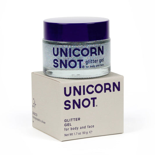 Original Glitter Gel | Disco-Silver | Body Glitter | Shimmer - Unicorn Snot