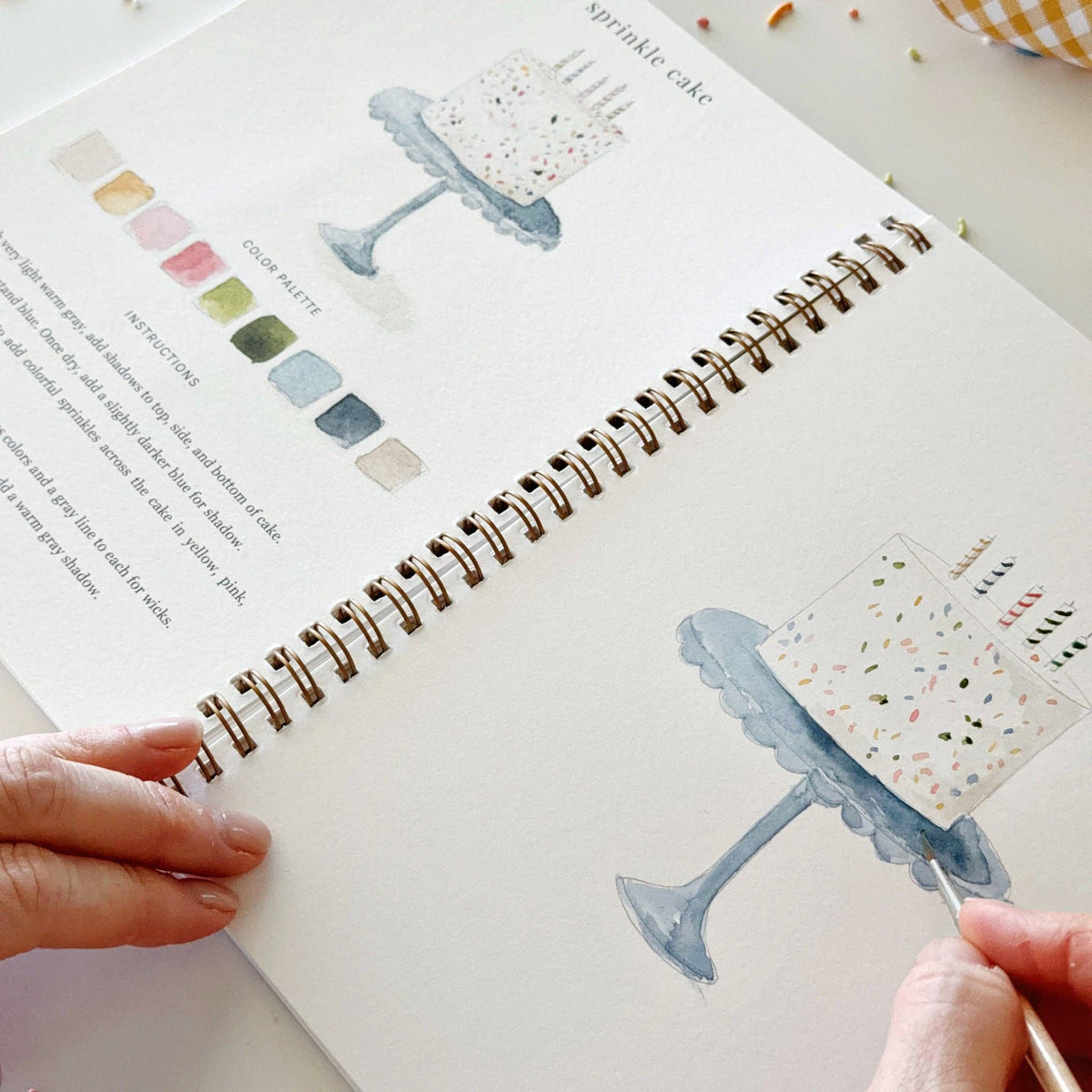 Celebrate Watercolor Workbook - emily lex studio