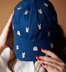 Cool Cats Embroidered Baseball Cap - Rifle Paper Co.