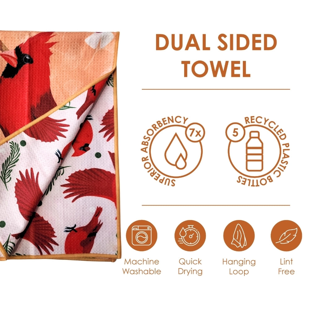 Cardinal | Microfiber Kitchen Dish Towel