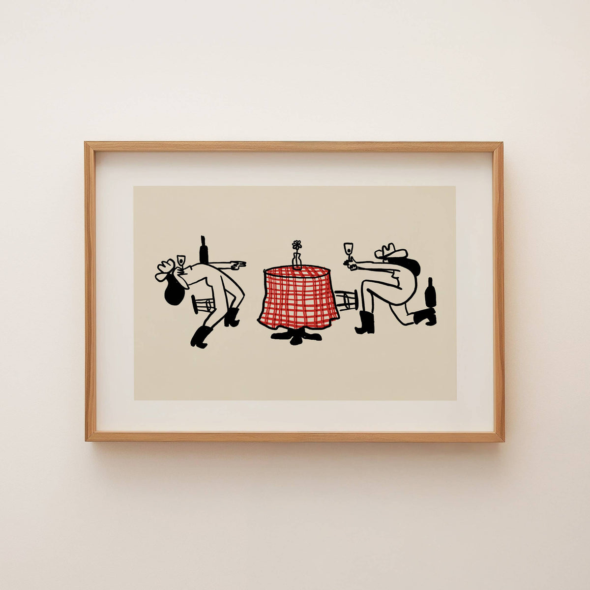 “The Duel” Art Print - Tumbleweed Design Studios