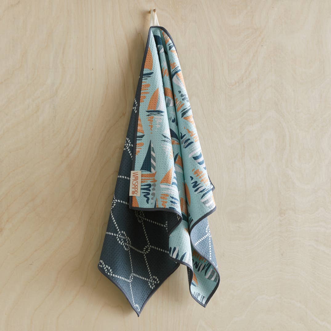 Gone Sailing | Microfiber Kitchen Dish Towel