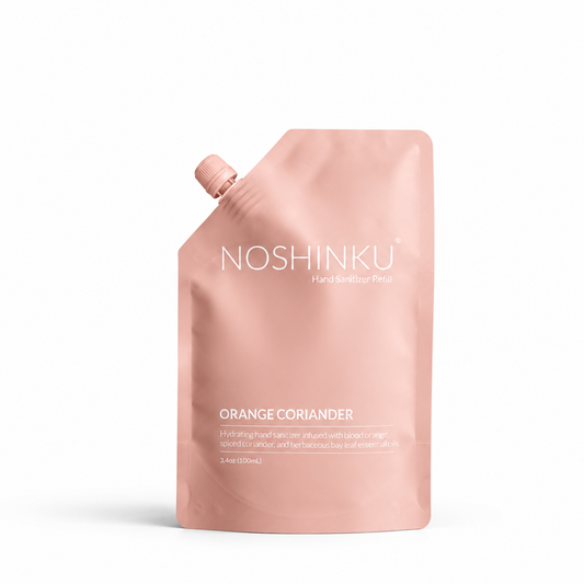 Noshinku - Orange - Coriander Moisturizing Sanitizer Mini Refill Pouch