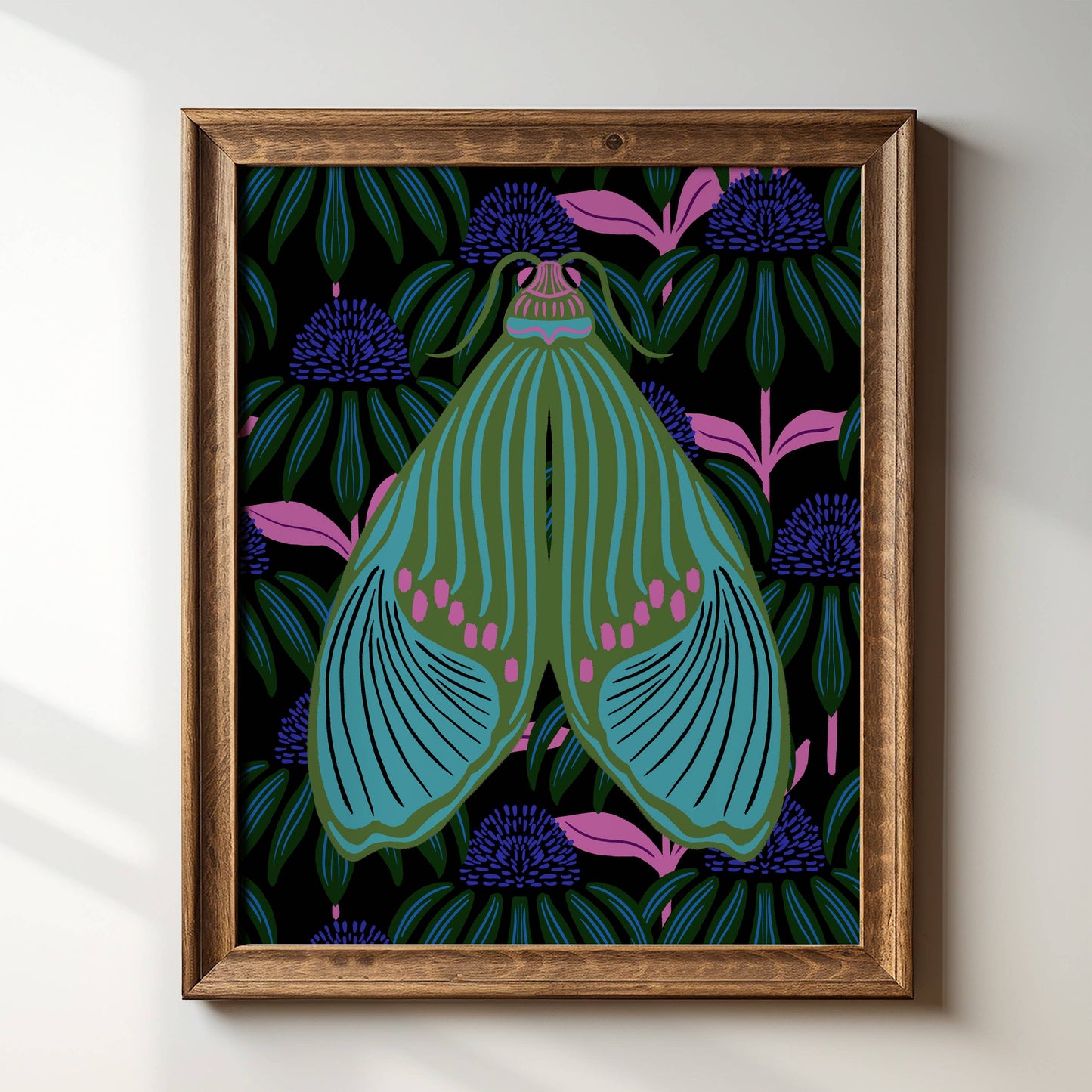 Night Moth 8x10 Giclée Art Print - Tara Reed