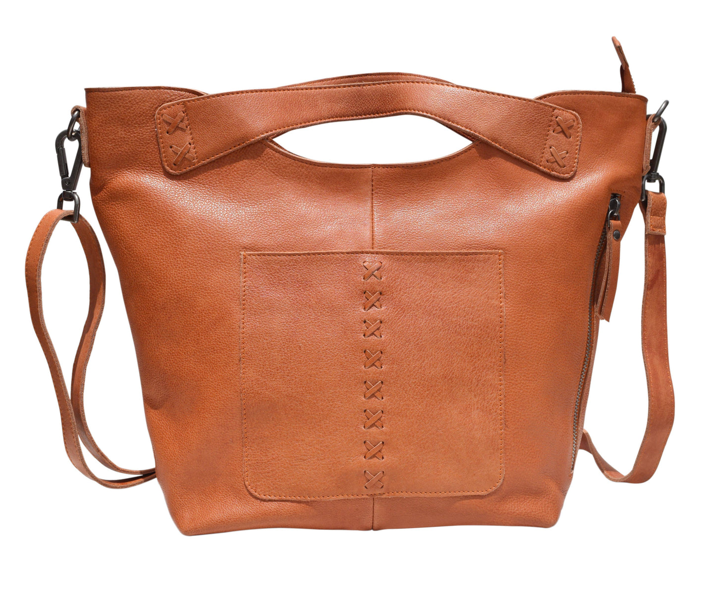 Nala Handcrafted Leather Tote/Crossbody Bags