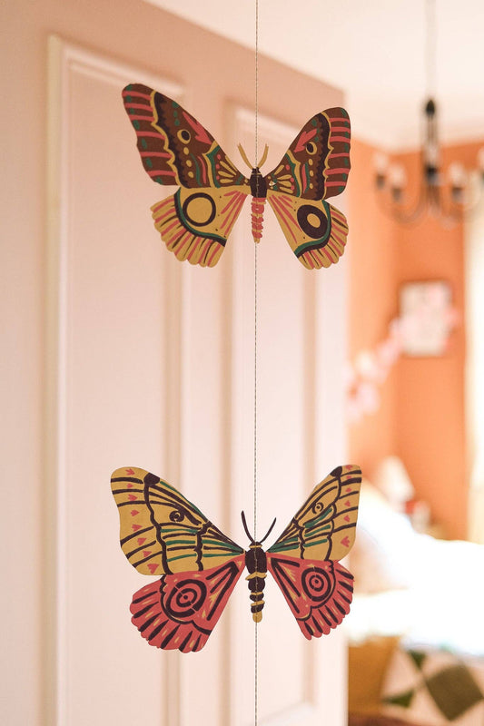 East End Press - Butterfly Vertical Wall Hanging