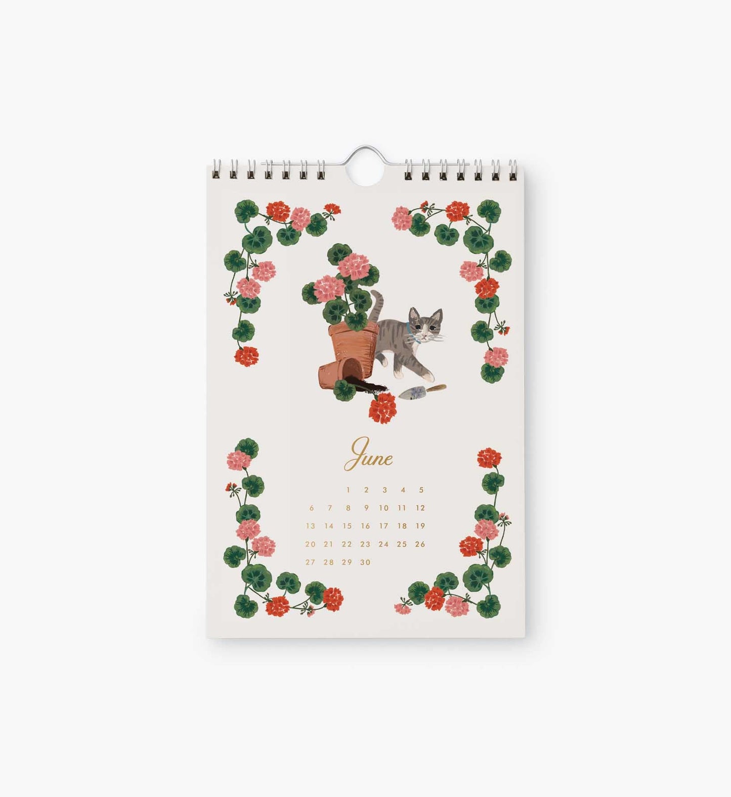 2027 Garden Study Kitchen Calendar (6x9)