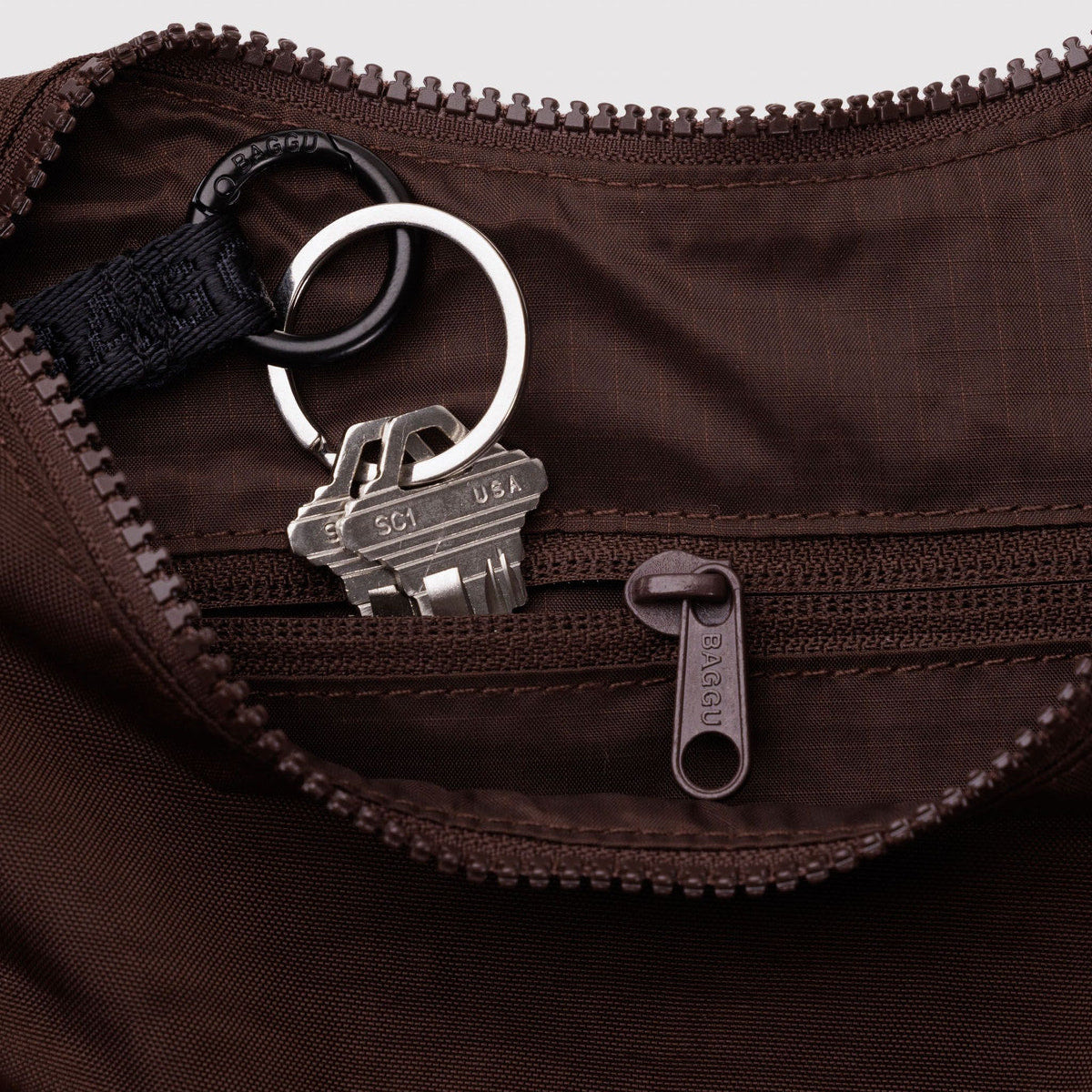 Small Nylon Crescent Bag - Baggu