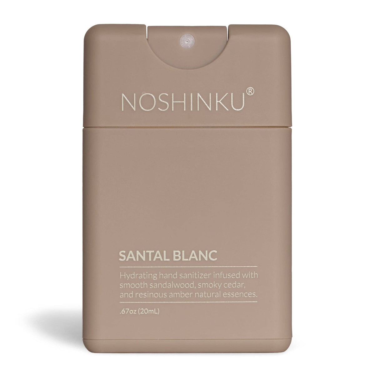 Refillable Santal Blanc Hydrating Pocket Hand Sanitizer - Noshinku