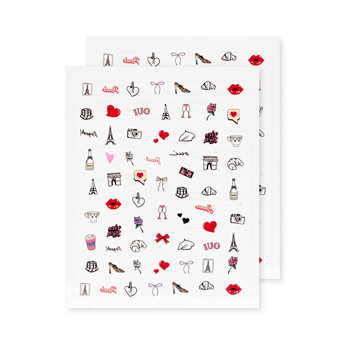 Emily in Paris: Amour Nail Art - INKED by Dani