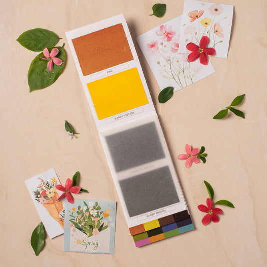 Autumn/Fall Colorsheets - 16 Handmade Watercolors