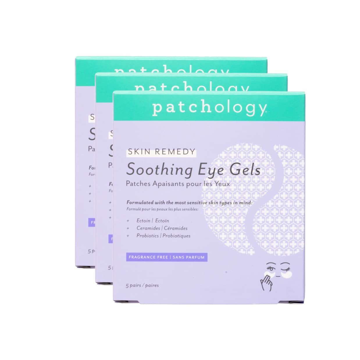 Skin Remedy Soothing Eye Gels 5-Pack - Patchology