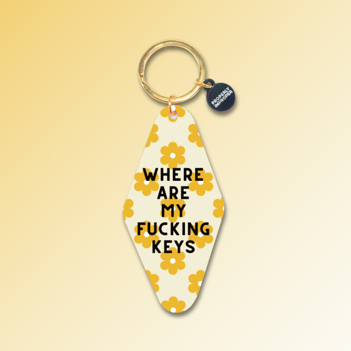 Where Are My Fucking Keys - Keychain