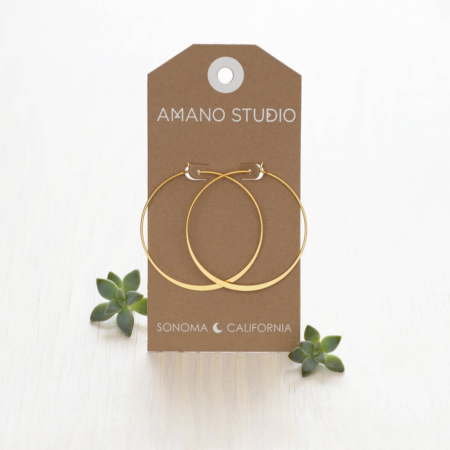 Amano Studio - 2" Classic Hoop Earrings